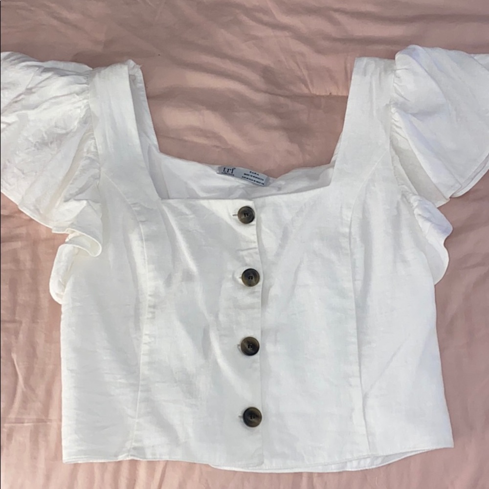 Zara Button Down Tank Top